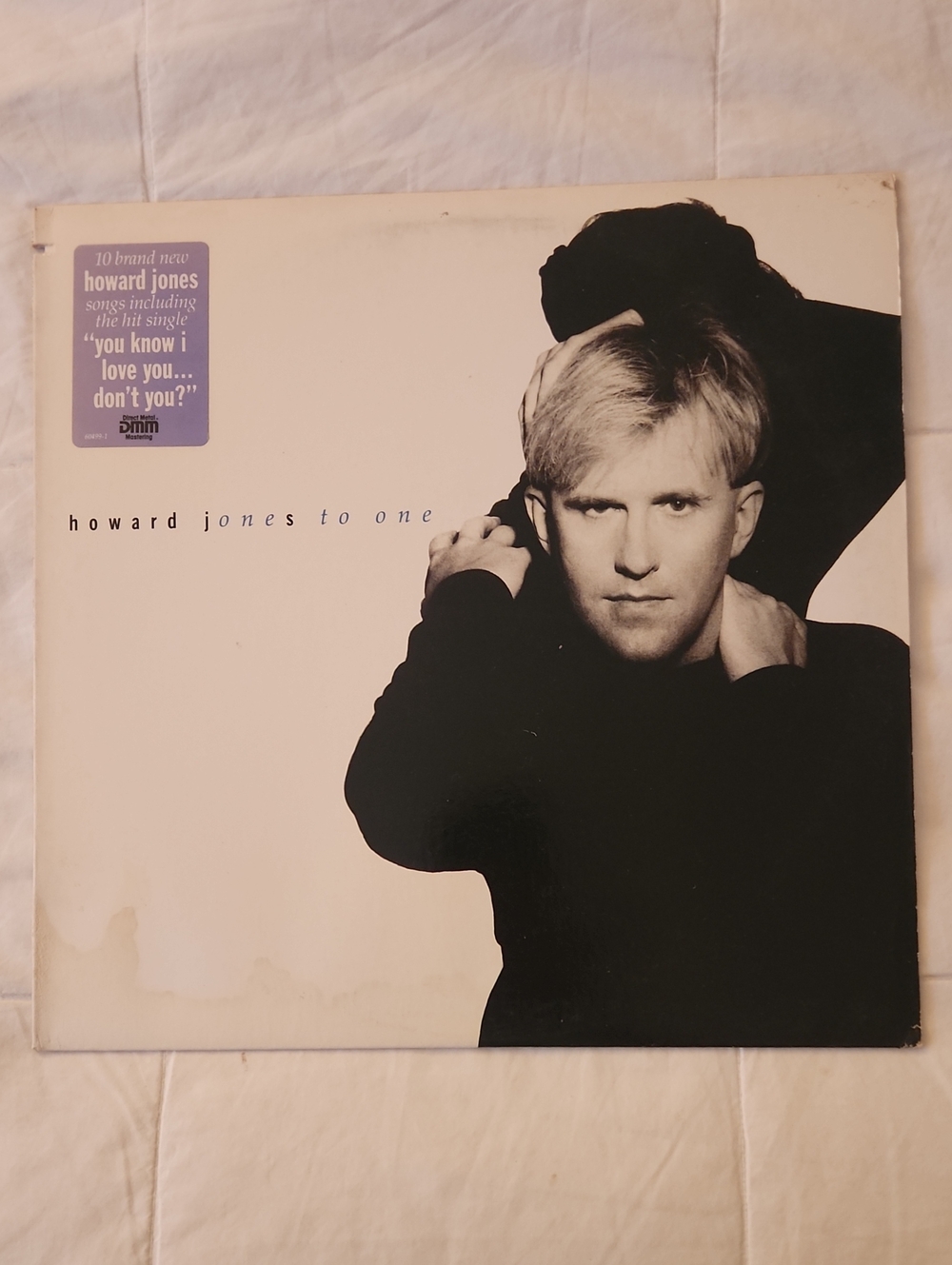 Howard Jones: One To One Vintage Vinyl - DJ COPY NOT PLAYED Cover Slightly Fade